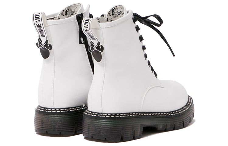 Details for (W) Disney x Dr. Martens ''Minnie Zip Semelle Épaisse Blanche'' 20WDBLR18233-180