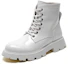Lookbook (W) Bota Disney x Dr. Martens 'Suela Gruesa Beige con Puntera Redonda y Cordones' 21ADBL6659581