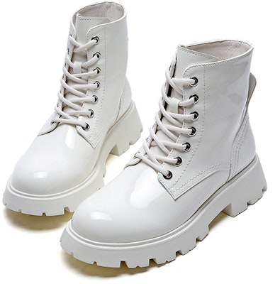 (W) 迪士尼 x Dr. Martens 米色厚底圆头系带靴 21ADBL6659581 Shop (W) 迪士尼 x Dr. Martens 米色厚底圆头系带靴 21ADBL6659581