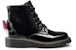 (W) Disney x Dr. Martens Minnie Mouse 'Sulaman Hitam Berkilat' 20WDBL213-16R00