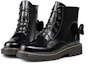 Shop (Women) Disney x Dr. Martens Minnie Mouse 'Shiny Black Patent Embroidery' 20WDBL213-16R00