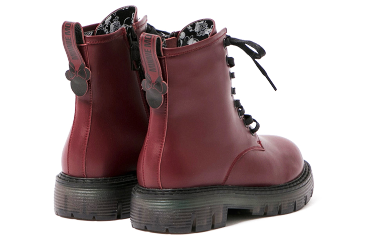 Details for (W) Disney x Dr. Martens Plateau-Schnürstiefel mit Reißverschluss ''Burgundy Minnie'' 20WDBL18233-113