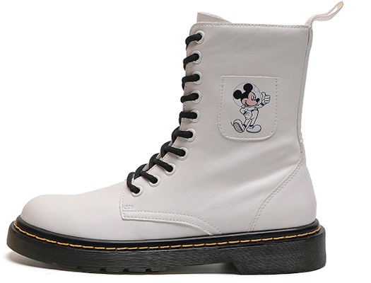 (Women) Disney x Dr. Martens Short Boot 'White' 21ADML21C031680 Buy (Women) Disney x Dr. Martens Short Boot 'White' 21ADML21C031680