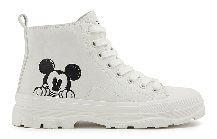 Order (Women) Disney x Dr. Martens White 'Mickey Mouse Large Print' 20WDAM2090