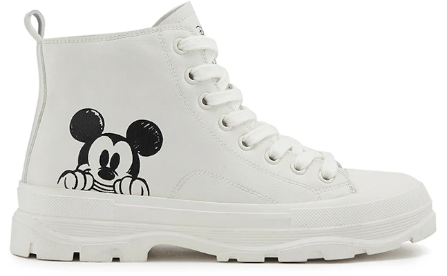 (Women) Disney x Dr. Martens White 'Mickey Mouse Large Print' 20WDAM2090 Order (Women) Disney x Dr. Martens White 'Mickey Mouse Large Print' 20WDAM2090