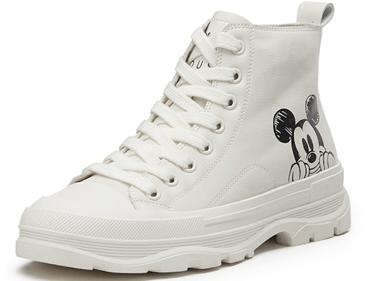 (Women) Disney x Dr. Martens White 'Mickey Mouse Large Print' 20WDAM2090 Lookbook (Women) Disney x Dr. Martens White 'Mickey Mouse Large Print' 20WDAM2090