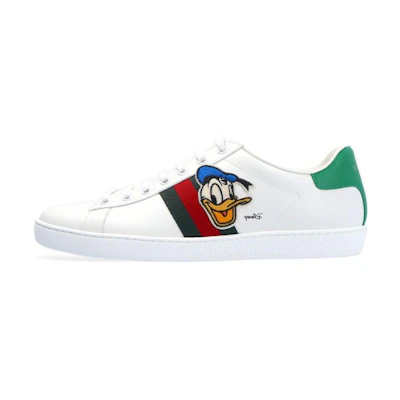 (W) Disney Gucci Ace 'Donald Duck Patch'