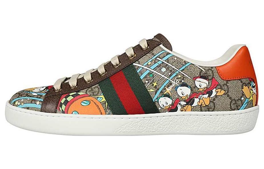 (Women) Disney x Gucci Ace 'Huey, Dewey and Louie' 649657-2M110-8960