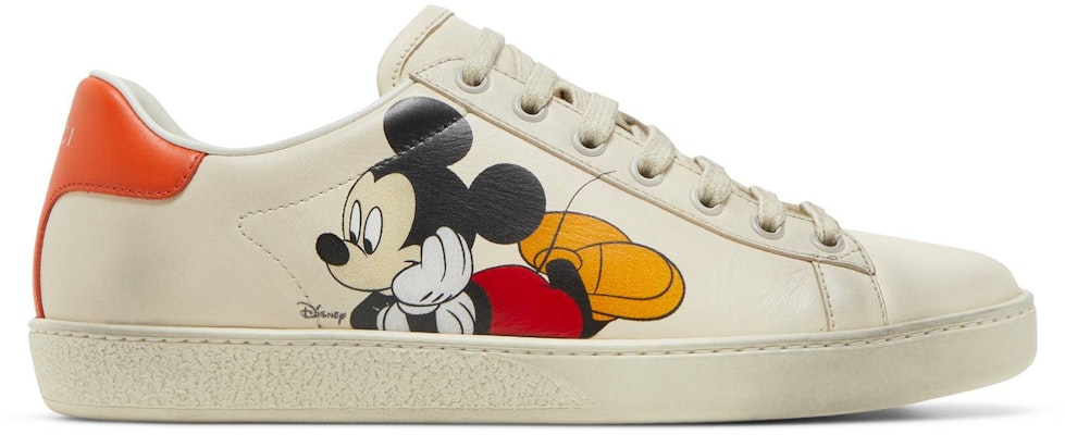 (Women) Disney x Gucci Ace Low 'Mickey Mouse - Ivory' 602129 AYO70 9591 Buy (Women) Disney x Gucci Ace Low 'Mickey Mouse - Ivory' 602129 AYO70 9591