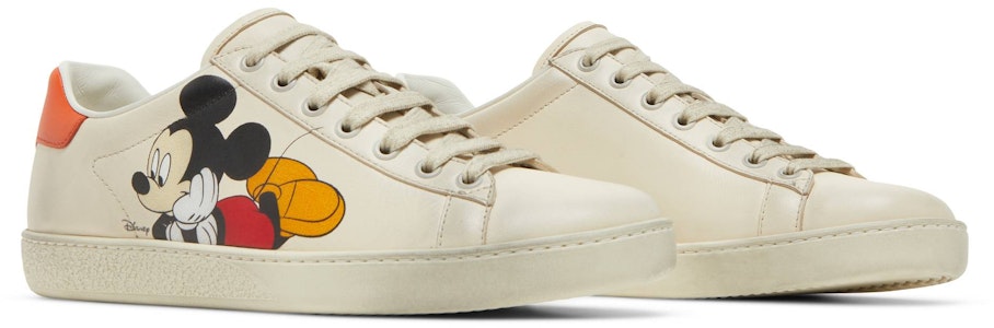 (W) Disney x Gucci Ace Low 'Mickey Mouse - Gading' 602129 AYO70 9591 Cheap (W) Disney x Gucci Ace Low 'Mickey Mouse - Gading' 602129 AYO70 9591