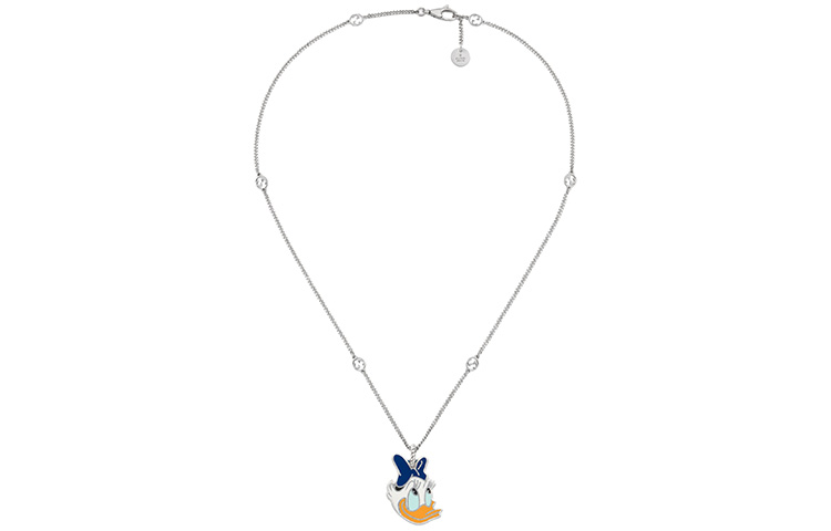 (Women) Disney Gucci Daisy Duck Silver Necklace for Women 639082-J89B4-8520 圖 3