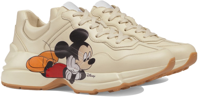 (W) 디즈니 x 구찌 라이톤 '미키 마우스' 스니커즈 602049-DRW00-9522 Lookbook (W) 디즈니 x 구찌 라이톤 '미키 마우스' 스니커즈 602049-DRW00-9522