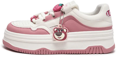 (Women) Disney x Hotwind Toy Story Lotso Platform Sneakers Beige/Pink () H13W4798 (Women) Disney x Hotwind Toy Story Lotso Platform Sneakers Beige/Pink () H13W4798