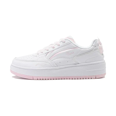 (W) Li-Ning Disney Marie Cat Skate Shoes 'White Pink Blue'