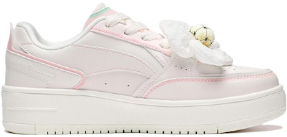 迪士尼 x 李宁 迪士尼玩具總動員系列 李寧 x Disney 奶酪 防滑耐磨 低幫 板鞋 女款 粉色 Order 迪士尼 x 李宁 迪士尼玩具總動員系列 李寧 x Disney 奶酪 防滑耐磨 低幫 板鞋 女款 粉色