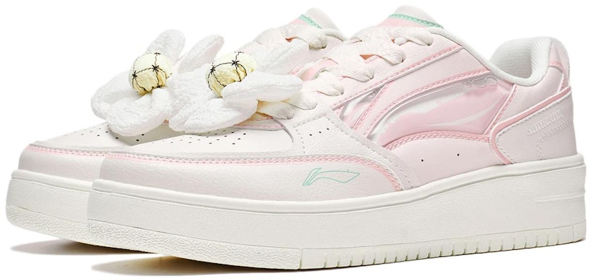 (Women) Li-Ning x Disney Skate Shoes 'Pink White' AGCT382-3 Lookbook (Women) Li-Ning x Disney Skate Shoes 'Pink White' AGCT382-3