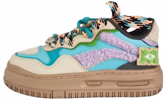 (Women) Li-Ning x Disney FUTURE C1 Retro-Low Sports Shoes 'Beige Multi' AGCT244-3 (Women) Li-Ning x Disney FUTURE C1 Retro-Low Sports Shoes 'Beige Multi' AGCT244-3