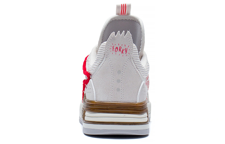 Purchase Disney/迪士尼 x LiNing李寧 惟我  V1 “Forky“ 玩具總動員聯名款 防滑減震耐磨 低筒 板鞋 女款 白沙灰