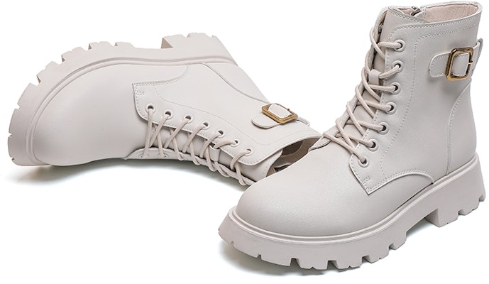 (W) ディズニー×ドクターマーチン 厚底ラウンドトゥ クリーム 21ADBL66595-181 Shop (W) ディズニー×ドクターマーチン 厚底ラウンドトゥ クリーム 21ADBL66595-181