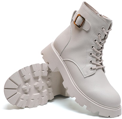 (W) ディズニー×ドクターマーチン 厚底ラウンドトゥ クリーム 21ADBL66595-181 Details for (W) ディズニー×ドクターマーチン 厚底ラウンドトゥ クリーム 21ADBL66595-181