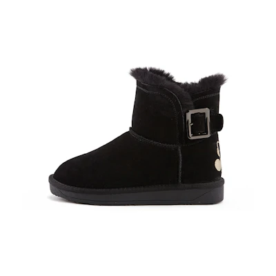 (W) Disney UGG Classic Short 'Minnie Black'