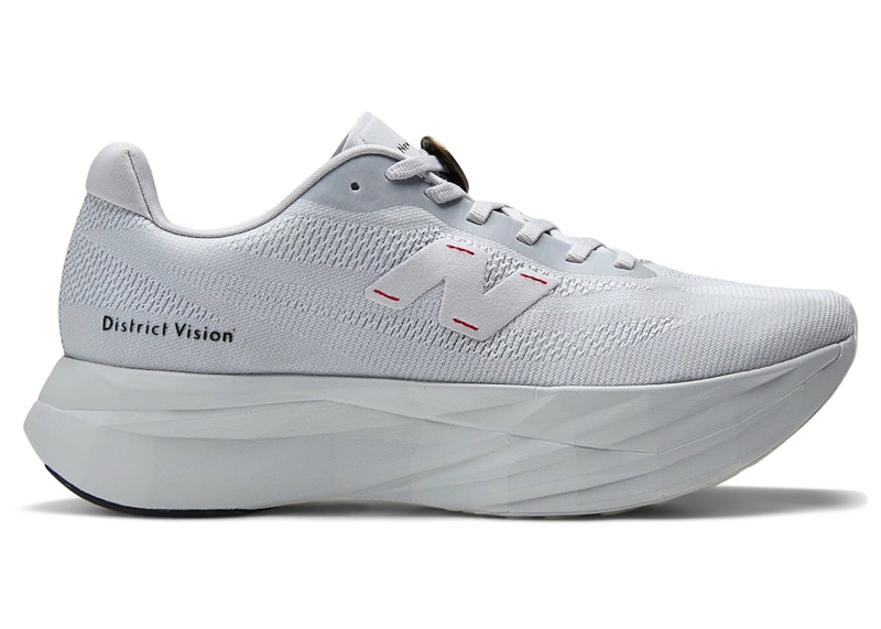 (Women) District Vision x New Balance FuelCell SuperComp Elite v5 'Pearl Grey' WRCELDI5