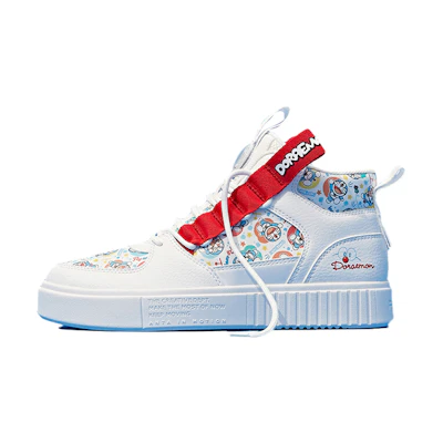 (W) Anta Doraemon High-Top 'White Red'