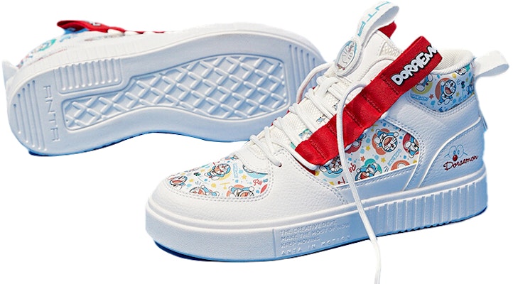 (Women) Anta Doraemon x High-Top 'White Red' 92938007-10 Order (Women) Anta Doraemon x High-Top 'White Red' 92938007-10