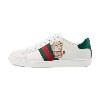 (W) Doraemon Gucci Ace 'Ivory Devil Patch'