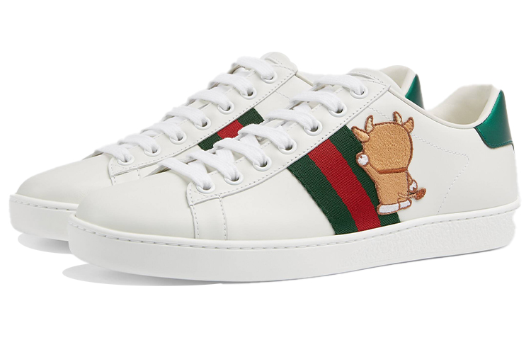 (W) Doraemon Gucci Ace 'Ivory Devil Patch' 圖 3