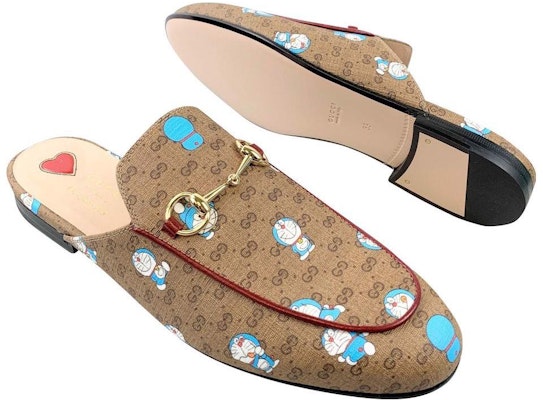 (W) グッチ×ドラえもん プリンスタウン スリッパ (ニュートラル) 655038-2TU10-8967 Lookbook (W) グッチ×ドラえもん プリンスタウン スリッパ (ニュートラル) 655038-2TU10-8967