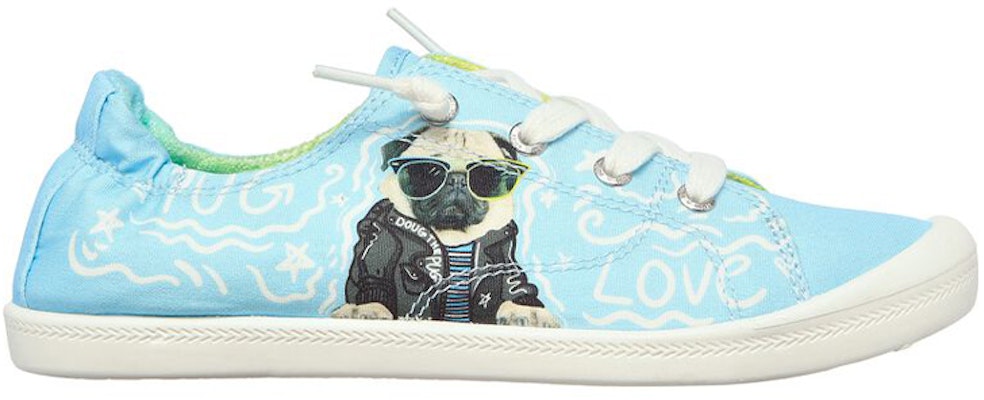 (W) Skechers Doug the Pug x Beach Bingo Rendah 'Biru Muda' 113590-LTBL Order (W) Skechers Doug the Pug x Beach Bingo Rendah 'Biru Muda' 113590-LTBL