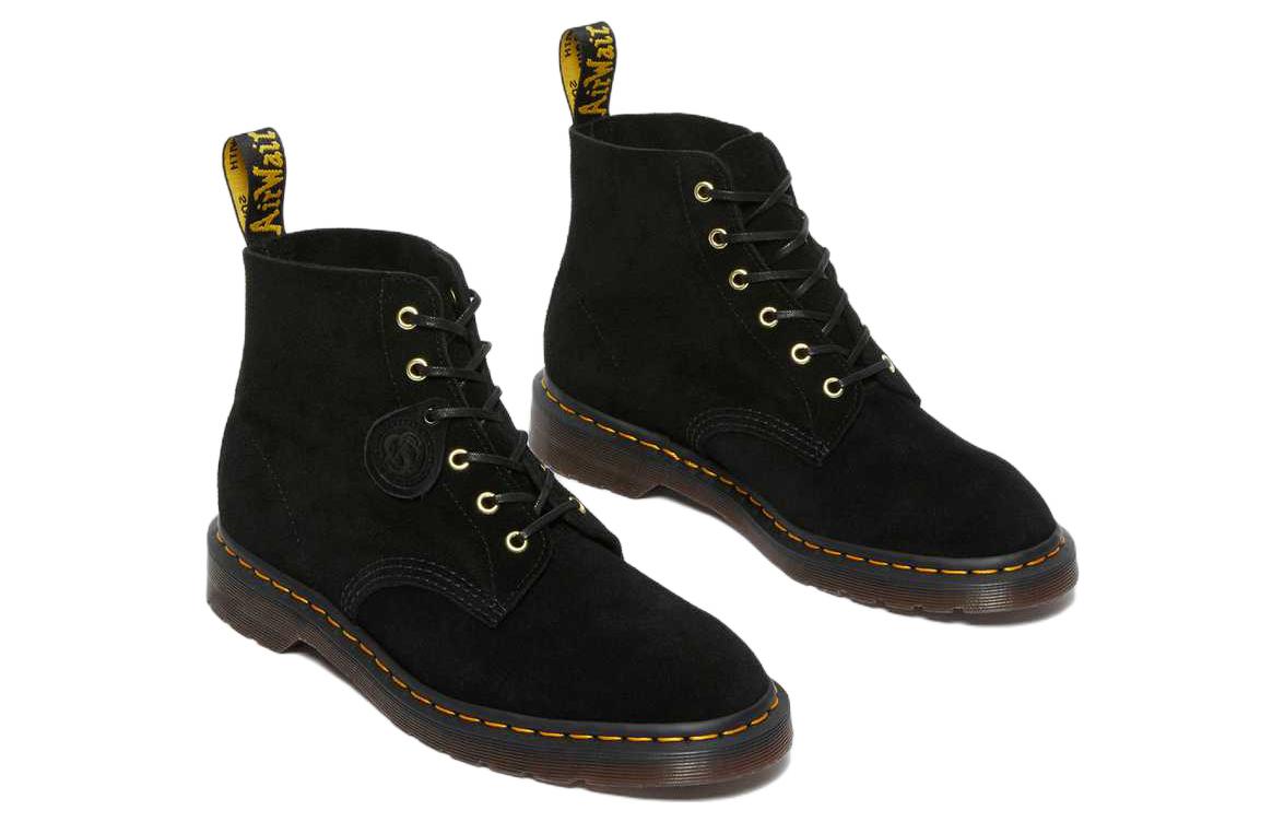 (W) Dr. Martens 101 Suede Ankle Boots 'Black' 圖 3