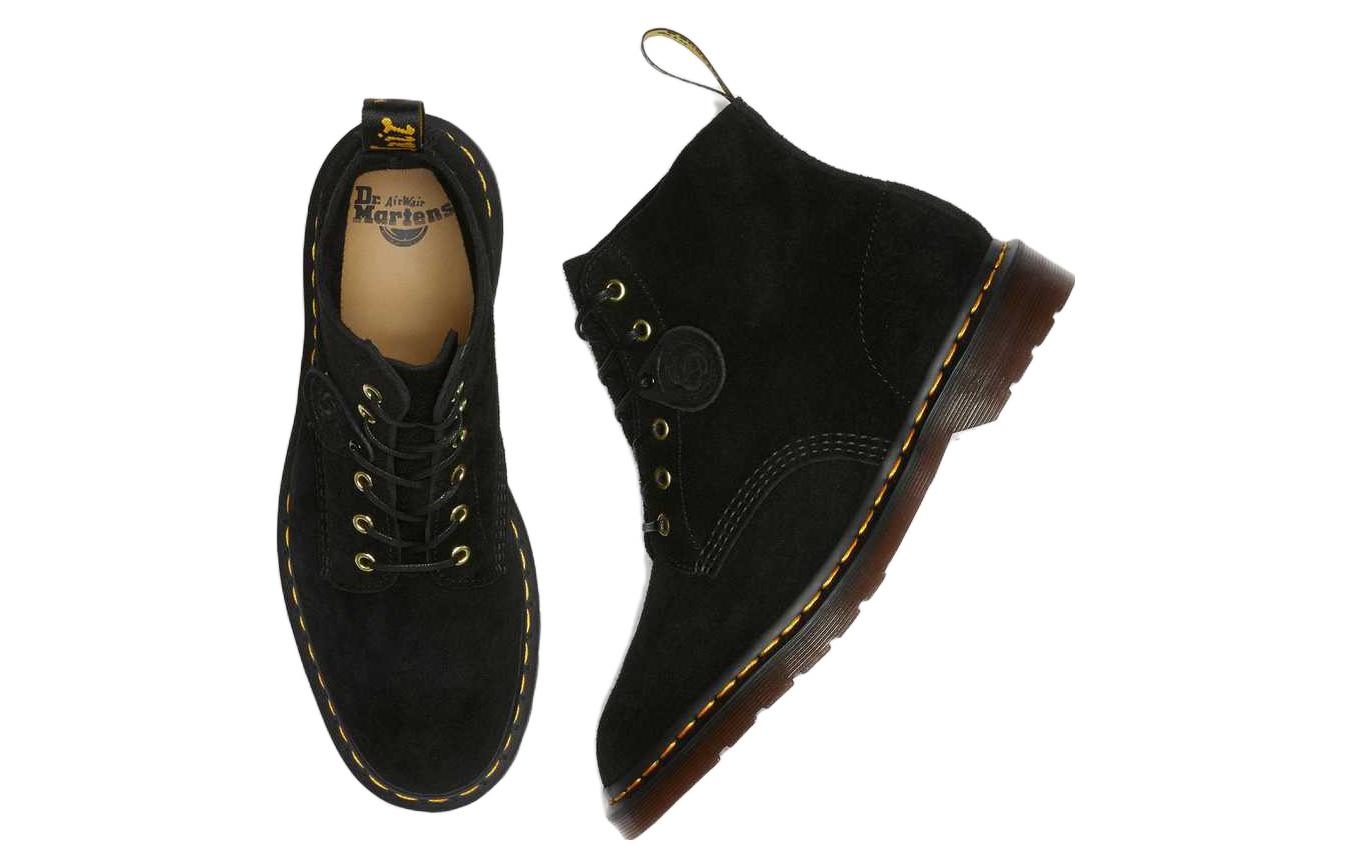 (W) Dr. Martens 101 Suede Ankle Boots 'Black' 圖 4