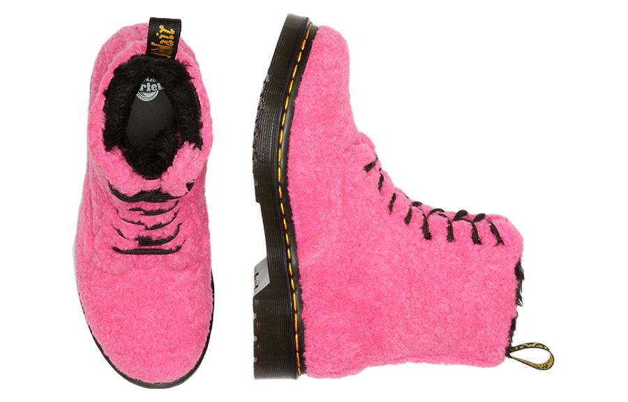 (W) Dr. Martens 1460 Pascal Faux Shearling Boot 'Pink' 圖 4