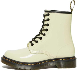 Dr.Martens/馬汀博士 1460 舒適漆皮系帶靴 女款 奶油白 Buy Dr.Martens/馬汀博士 1460 舒適漆皮系帶靴 女款 奶油白