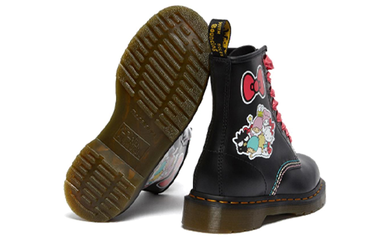 (W) Dr. Martens 1460 'Hello Kitty and Friends' Black 圖 4