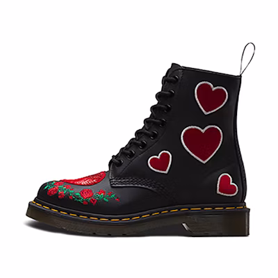 (W) Dr. Martens 1460 'Pascal Sequin Hearts'