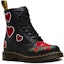 Order (W) Dr. Martens 1460 'Pascal Sequin Hearts' Botas con Corazones de Lentejuelas 24406001