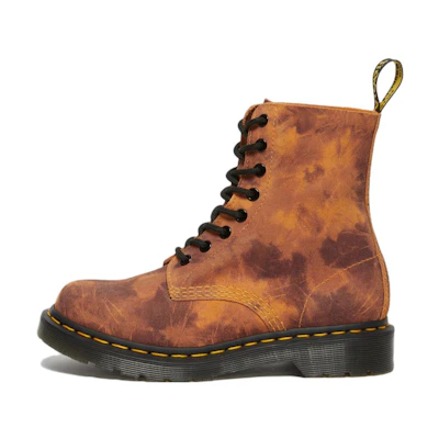 (W) Dr. Martens 1460 'Tie-Dye Orange Leather'