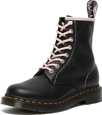 (W) Dr. Martens 1460 Kontrast Leder Schnürstiefel ''Schwarz Rosa'' 27276001 Order (W) Dr. Martens 1460 Kontrast Leder Schnürstiefel ''Schwarz Rosa'' 27276001