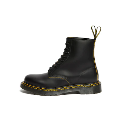 (W) Dr. Martens 1460 Double Stitch Black