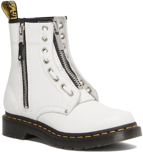 (W) But Dr. Martens 1460 Kulit Zip Berganda 'Putih' 27624100 Order (W) But Dr. Martens 1460 Kulit Zip Berganda 'Putih' 27624100