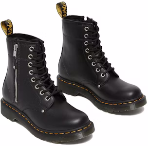 (W) 马丁靴1460双拉链黑色皮革系带靴 27629001 Lookbook (W) 马丁靴1460双拉链黑色皮革系带靴 27629001