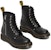(W) Dr. Martens 1460 But Kasut Bertali Zip Kulit 'Hitam' 27629001