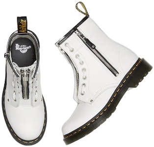 (W) But Dr. Martens 1460 Kulit Zip Berganda 'Putih' 27624100 Shop (W) But Dr. Martens 1460 Kulit Zip Berganda 'Putih' 27624100