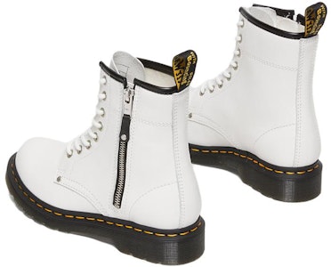 (W) But Dr. Martens 1460 Kulit Zip Berganda 'Putih' 27624100 Purchase (W) But Dr. Martens 1460 Kulit Zip Berganda 'Putih' 27624100