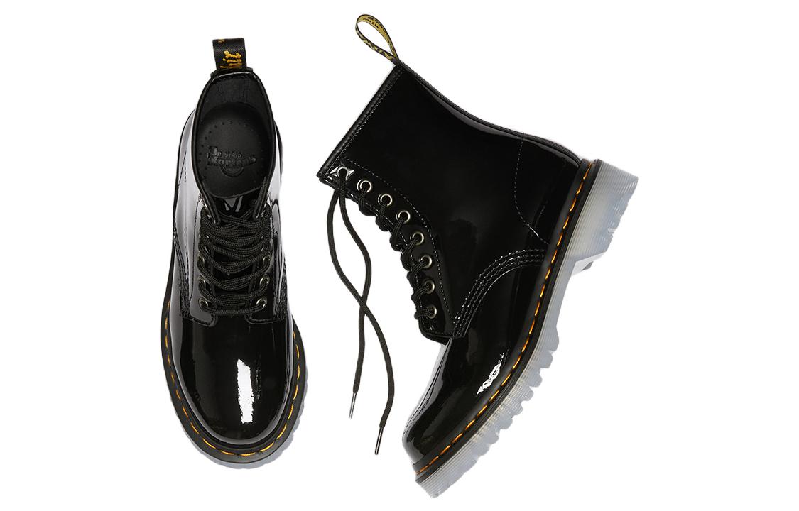 (W) Dr. Martens 1460 Leather 'Shiny Black' 圖 4