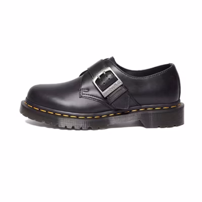 (W) Dr. Martens 1461 Buckle Pull Up Leather Oxford 'Black'