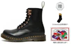 Buy (W) Dr. Martens 1460 Cuero Suave Negro Set Regalo 'Ojalillos Oro Rosa' 26874001(C-BOX)